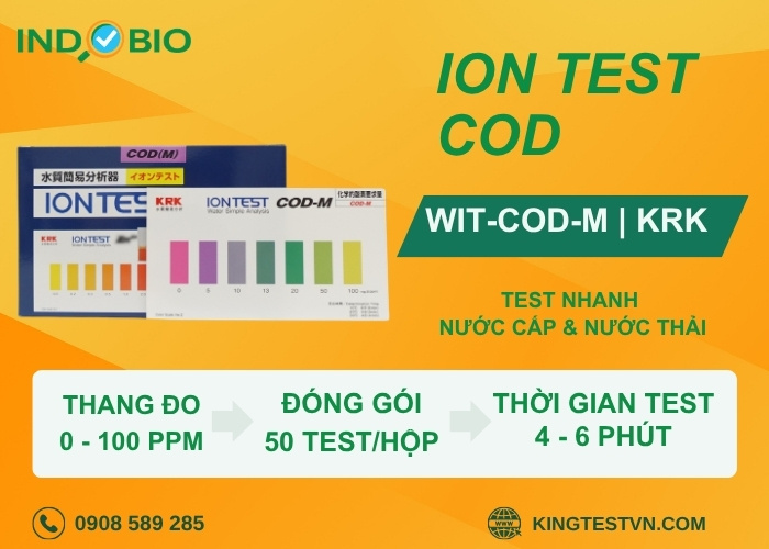Tổng quan bộ test COD WIT-COD-M